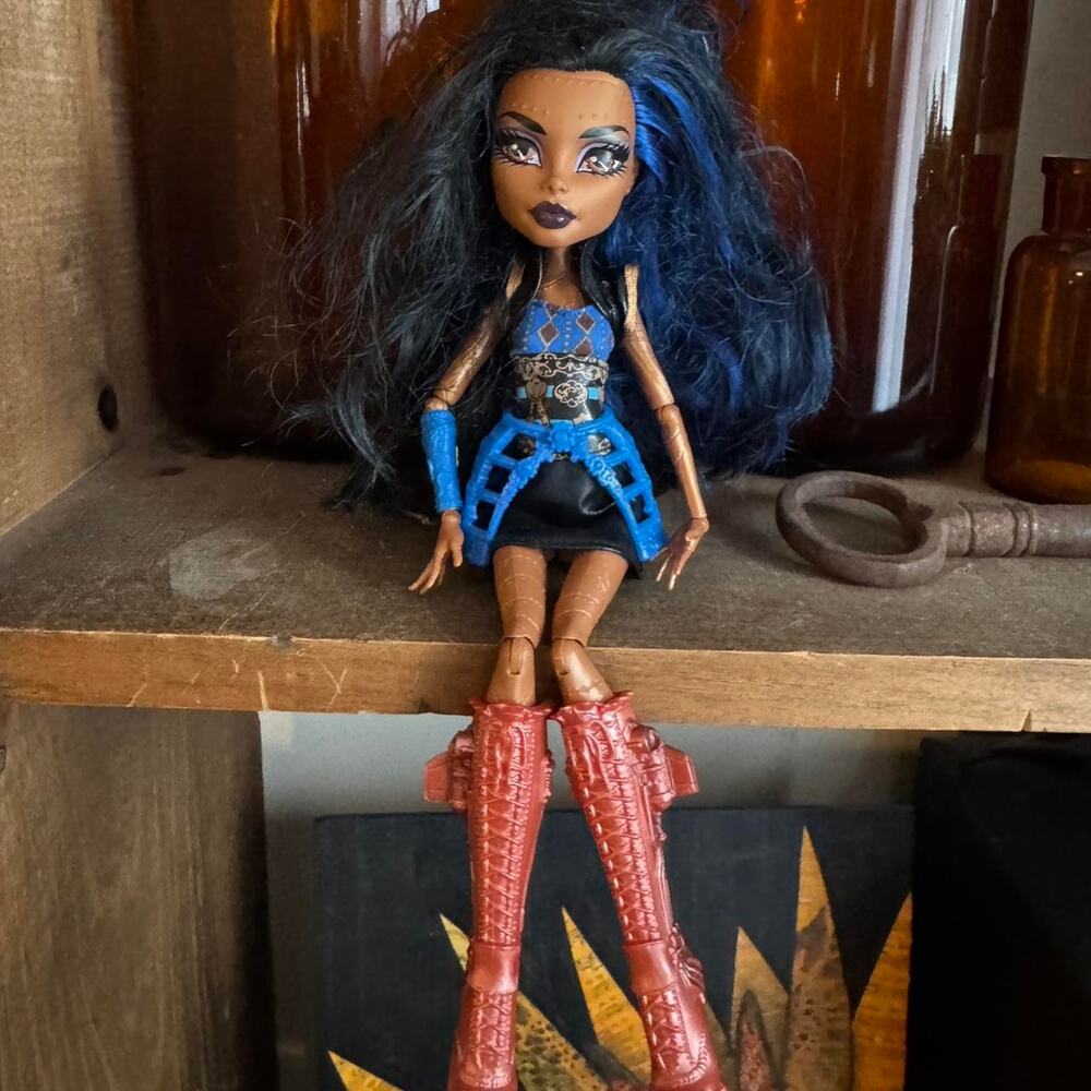 Monster high robecca steam doll